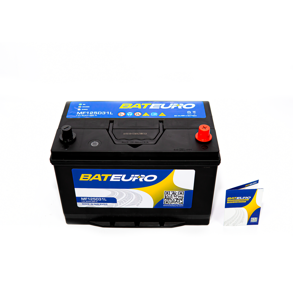 Bateria Automotiva BATEURO – 12V 95Ah 680A