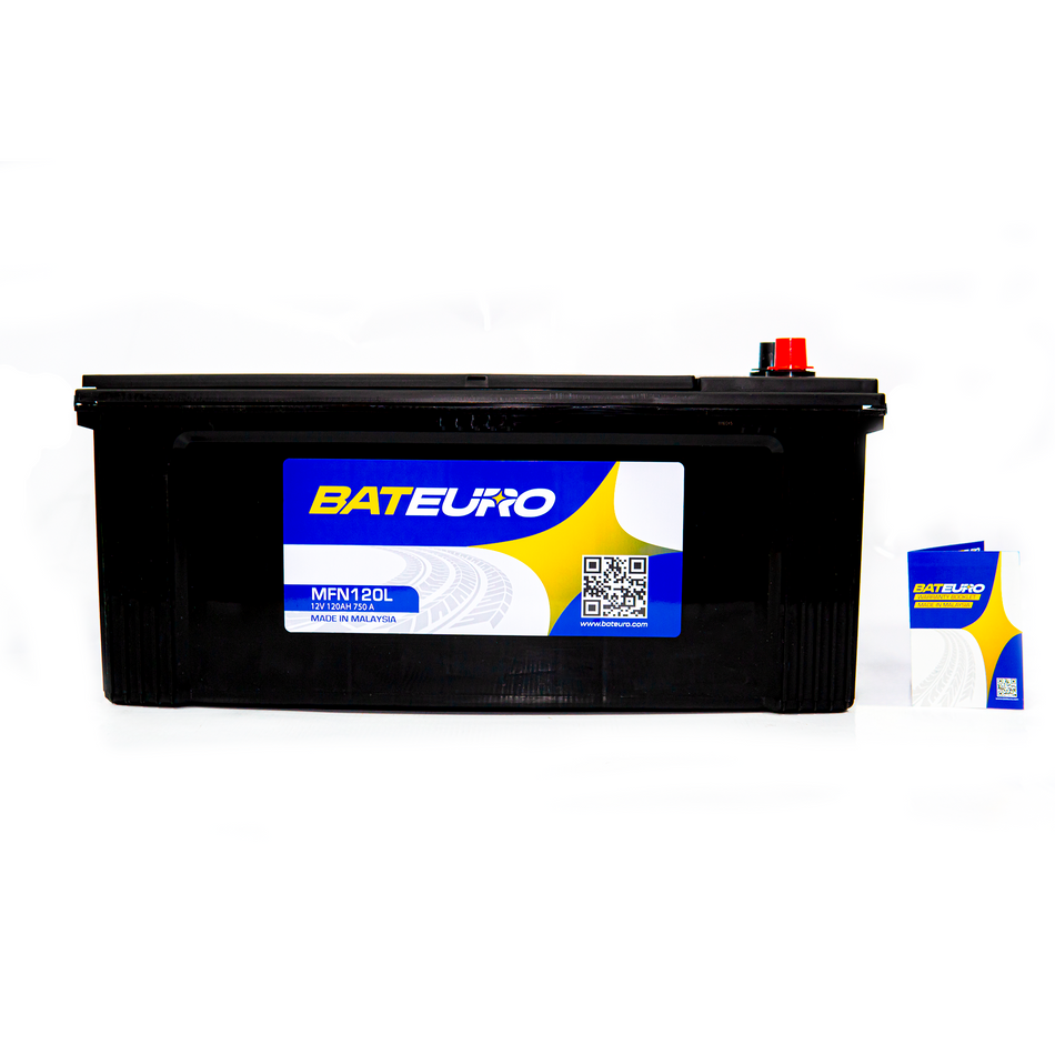 Bateria Automotiva BATEURO – 12V 120Ah 750A ESQ