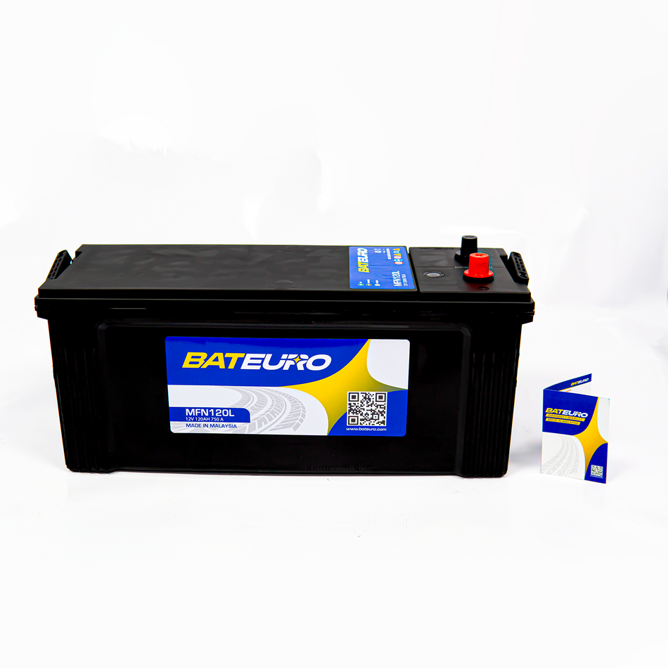 Bateria Automotiva BATEURO – 12V 120Ah 750A ESQ