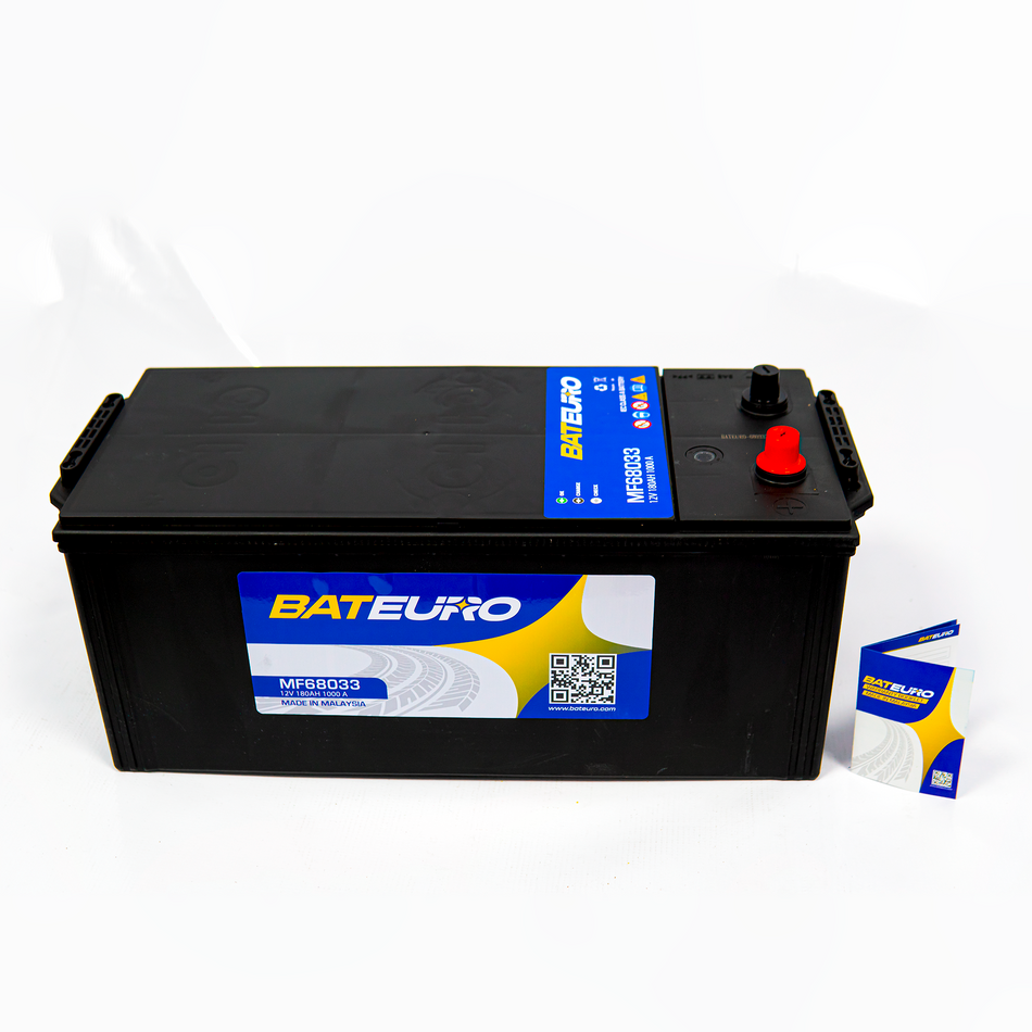 Bateria Automotiva BATEURO– 12V 180Ah 1000A ESQ