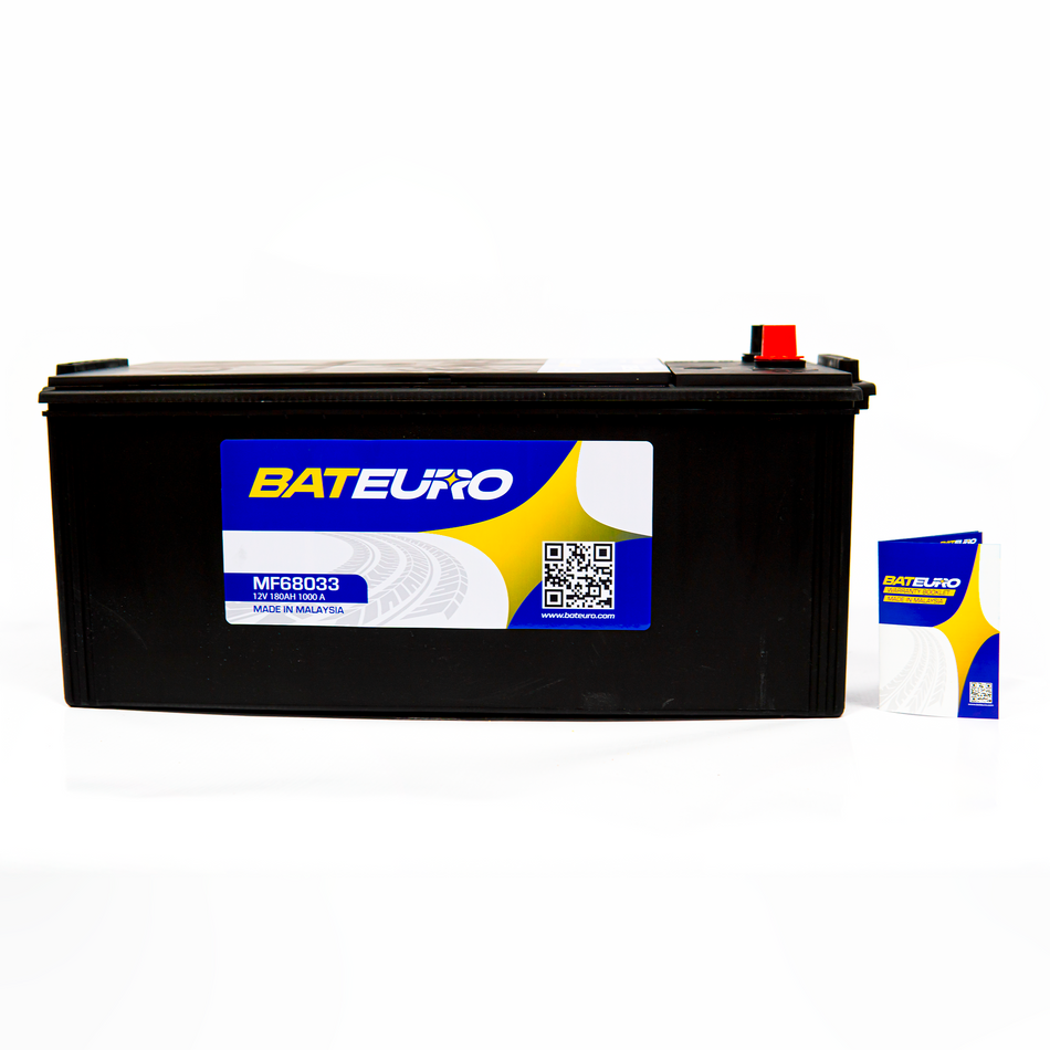 Bateria Automotiva BATEURO– 12V 180Ah 1000A ESQ