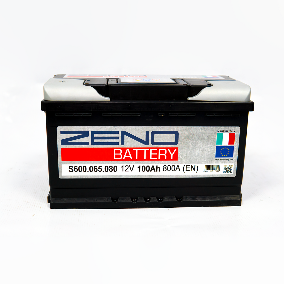 Bateria Automotiva ZENO – 12V 100Ah 800A (EN)