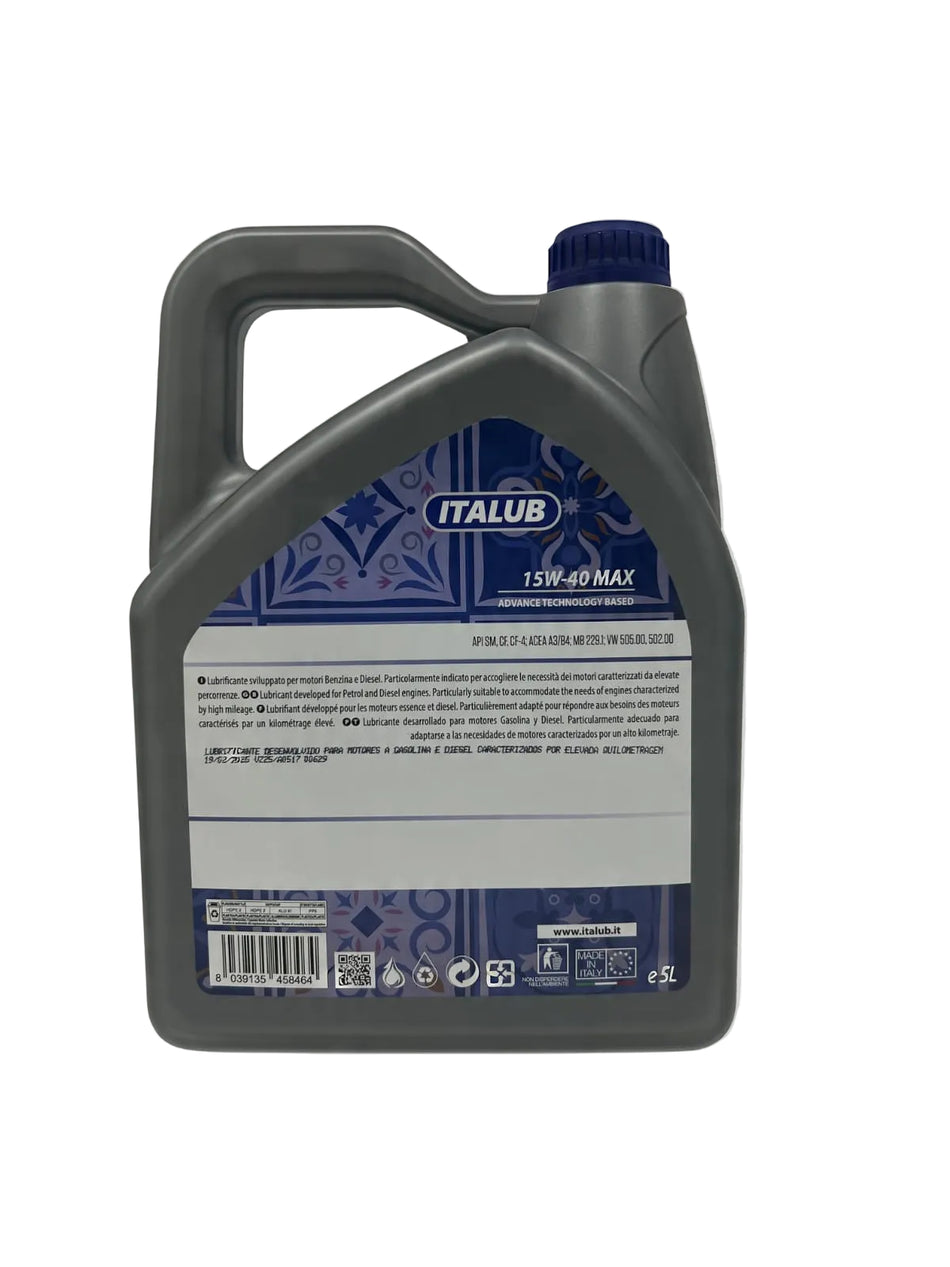 Lubrificante ItaluB 15W-40 MAX
