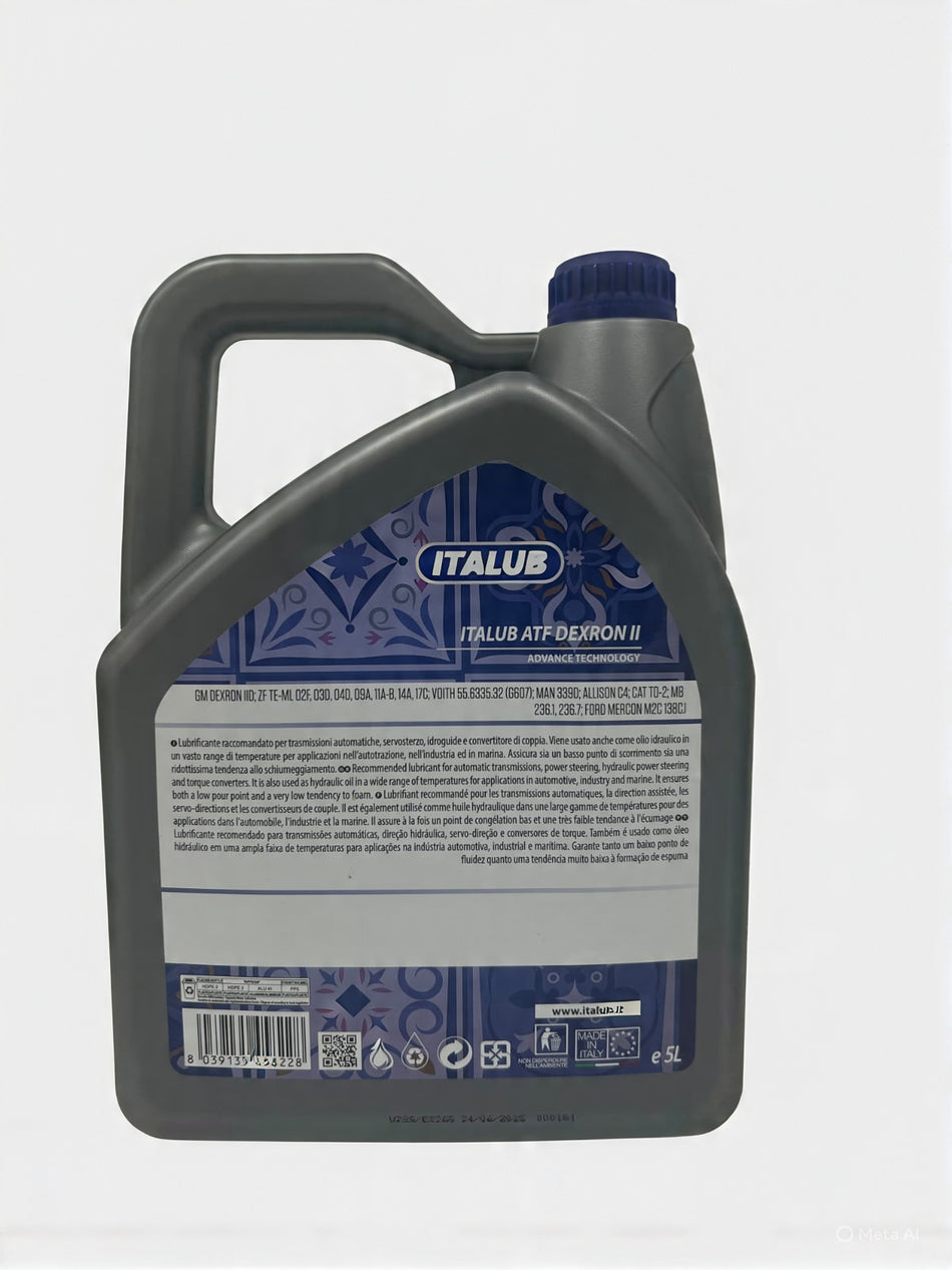 Lubrificante Italub ATF DEXRON II