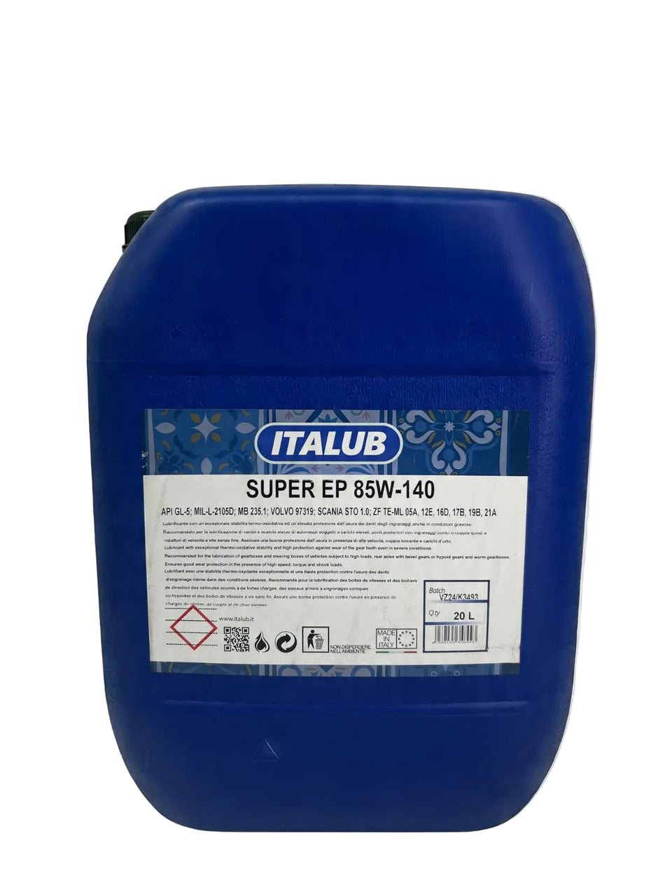 Lubrificante Italub Super EP 85W-140