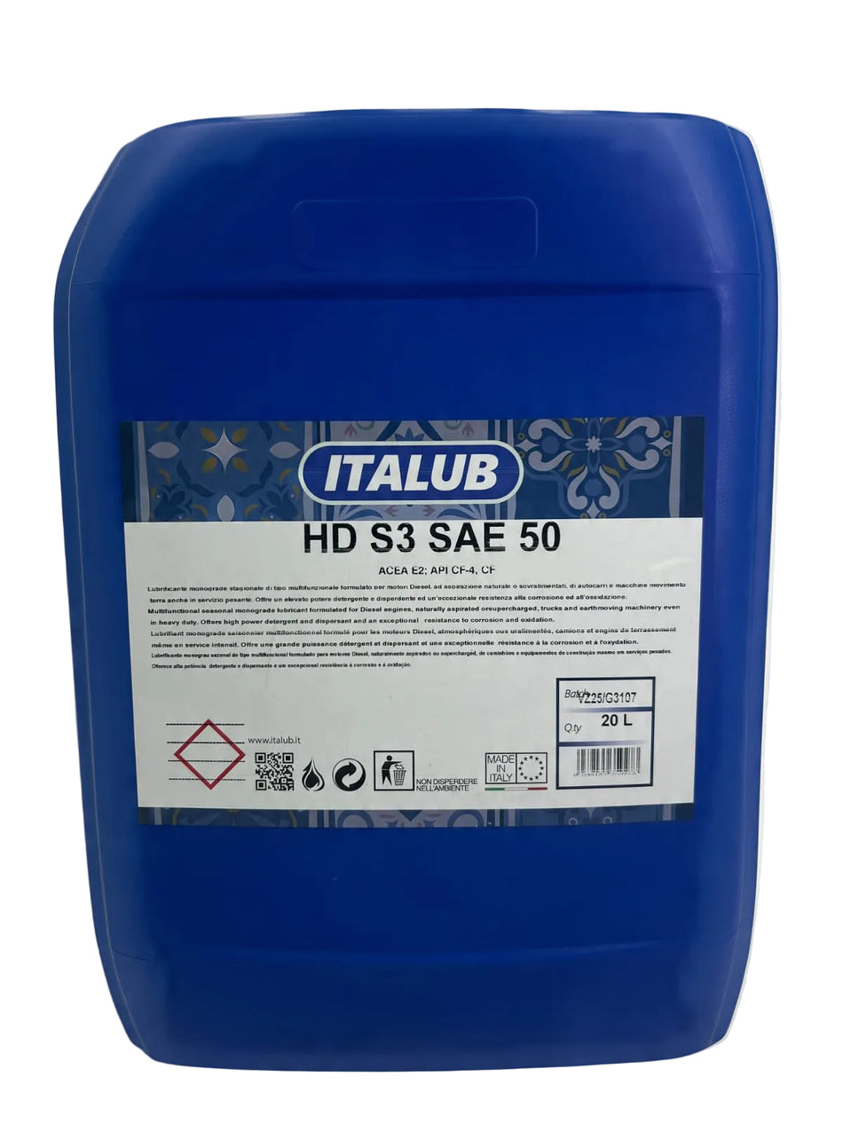 Lubrificante ITALUB HD S3 SAE 50