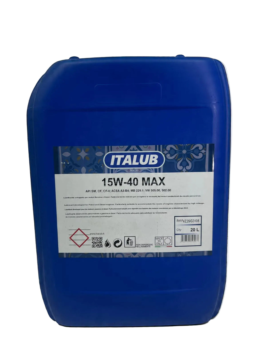 Lubrificante Italub 15W-40 MAX