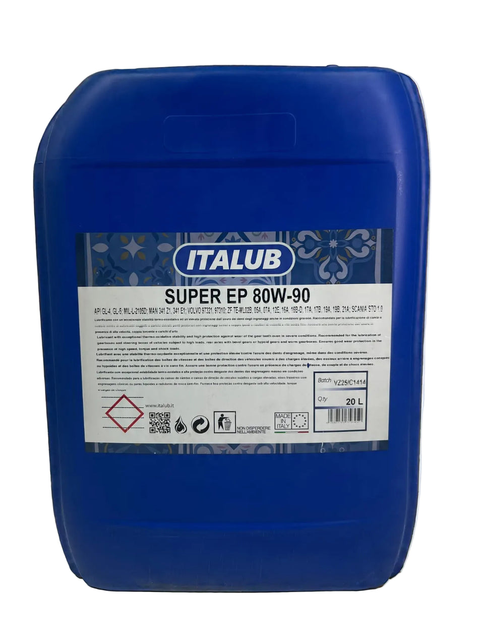 Lubrificante ITALUB SUPER EP 80W-90