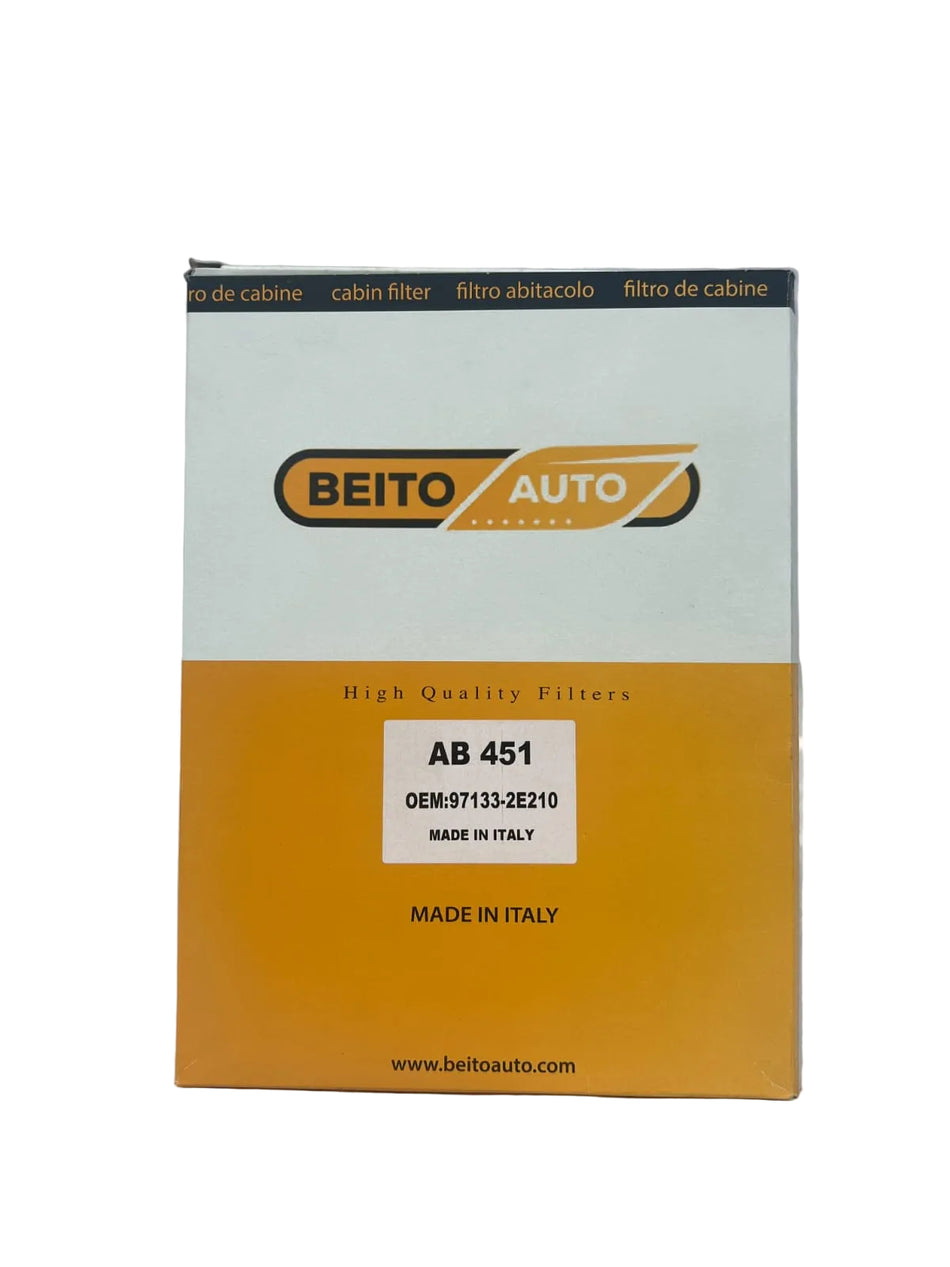 Filtro de Cabine (filtro de ar) BEITO AUTO AB451