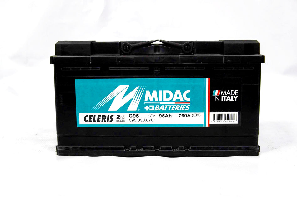 Bateria Automotiva MIDAC CELERIS C95 – 12V 95Ah 760A