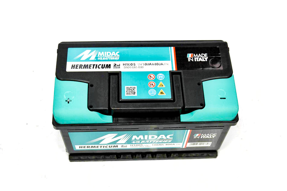 Bateria MIDAC HERMETICUM H100S – 12V 100Ah 800A
