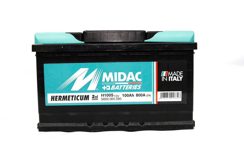 Bateria MIDAC HERMETICUM H100S – 12V 100Ah 800A