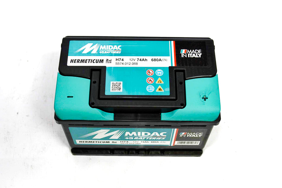 Bateria MIDAC HERMETICUM H74 – 12V 74Ah 680A