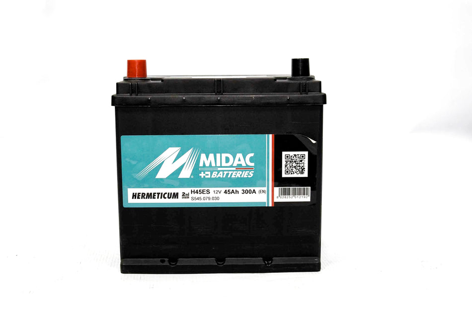 Bateria MIDAC HERMETICUM H45ES – 12V 45Ah 300A