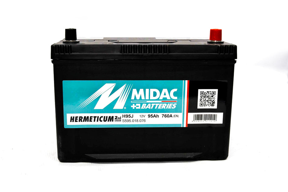 Bateria MIDAC HERMETICUM H95J – 12V 95Ah 760A