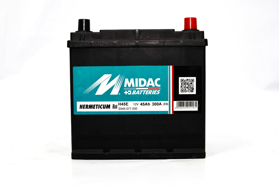 Bateria MIDAC HERMETICUM H45E – 12V 45Ah 300A