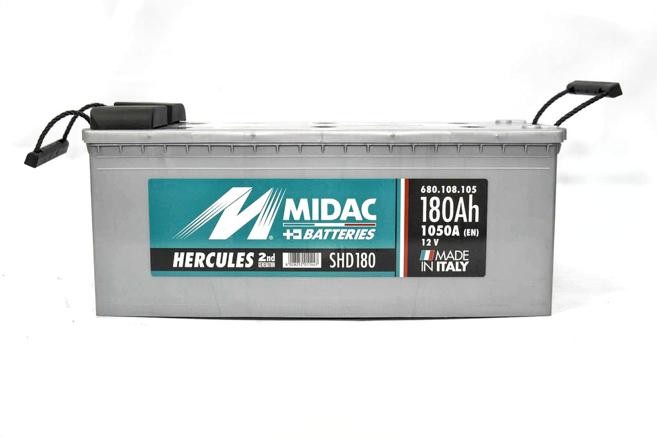 Bateria MIDAC HERCULES SHD180 – 12V 180Ah 1050A