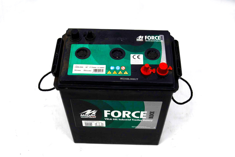 Bateria MIDAC FORCE BLOCK – VRLA GEL Traction