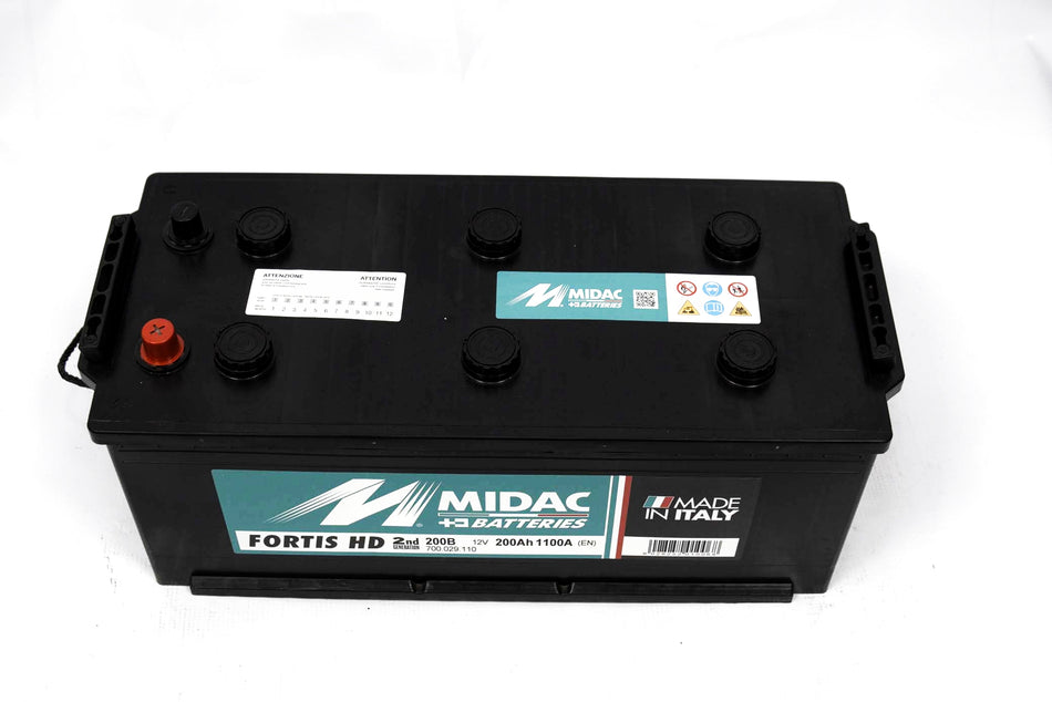Bateria MIDAC FORTIS HD 180BS – 180Ah 1000A