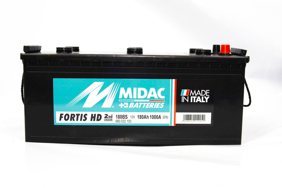 Bateria MIDAC FORTIS HD 180BS – 180Ah 1000A