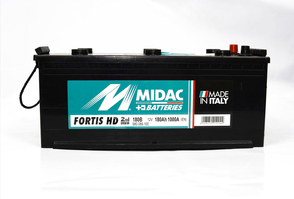 Bateria MIDAC FORTIS HD 180B – 180Ah 1000A